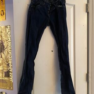 Dark Blue Denim Jeans